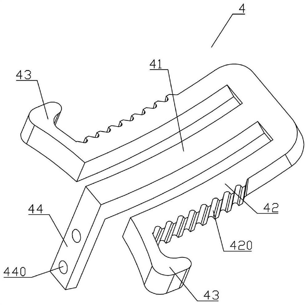 Pharyngeal swab collection auxiliary device