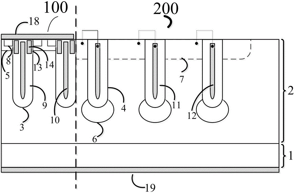 Semiconductor structure suitable for charge coupled device and manufacturing method of semiconductor structure