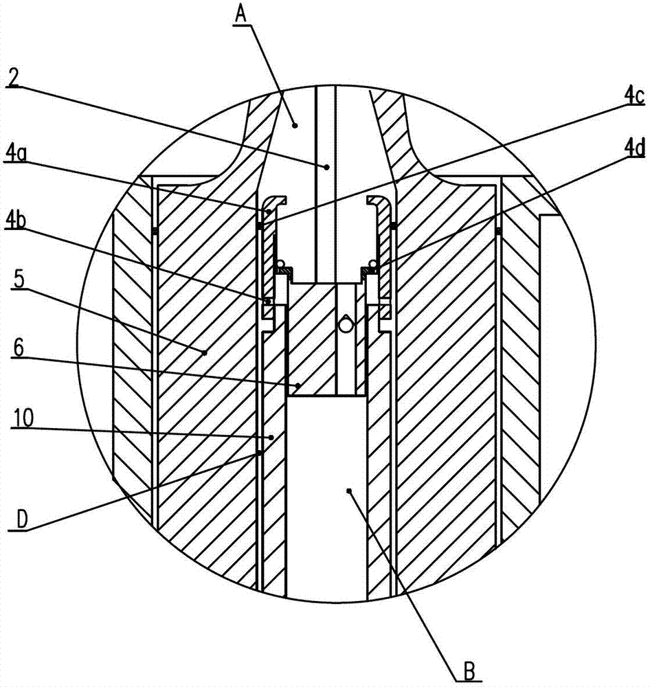 Automatic adjustment device for the height of the core plate of the railway vehicle bogie