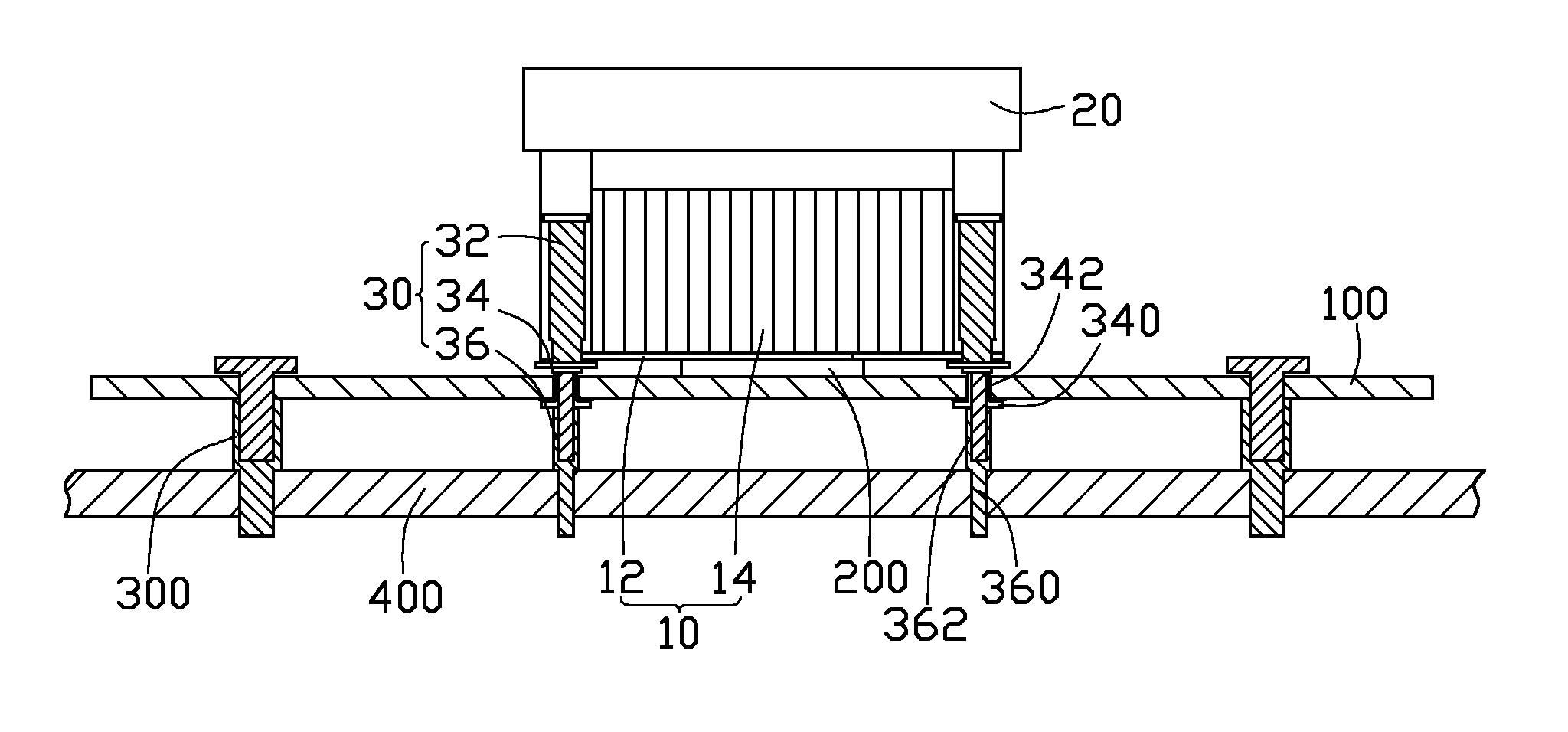 Electronic system and heat dissipation device thereof