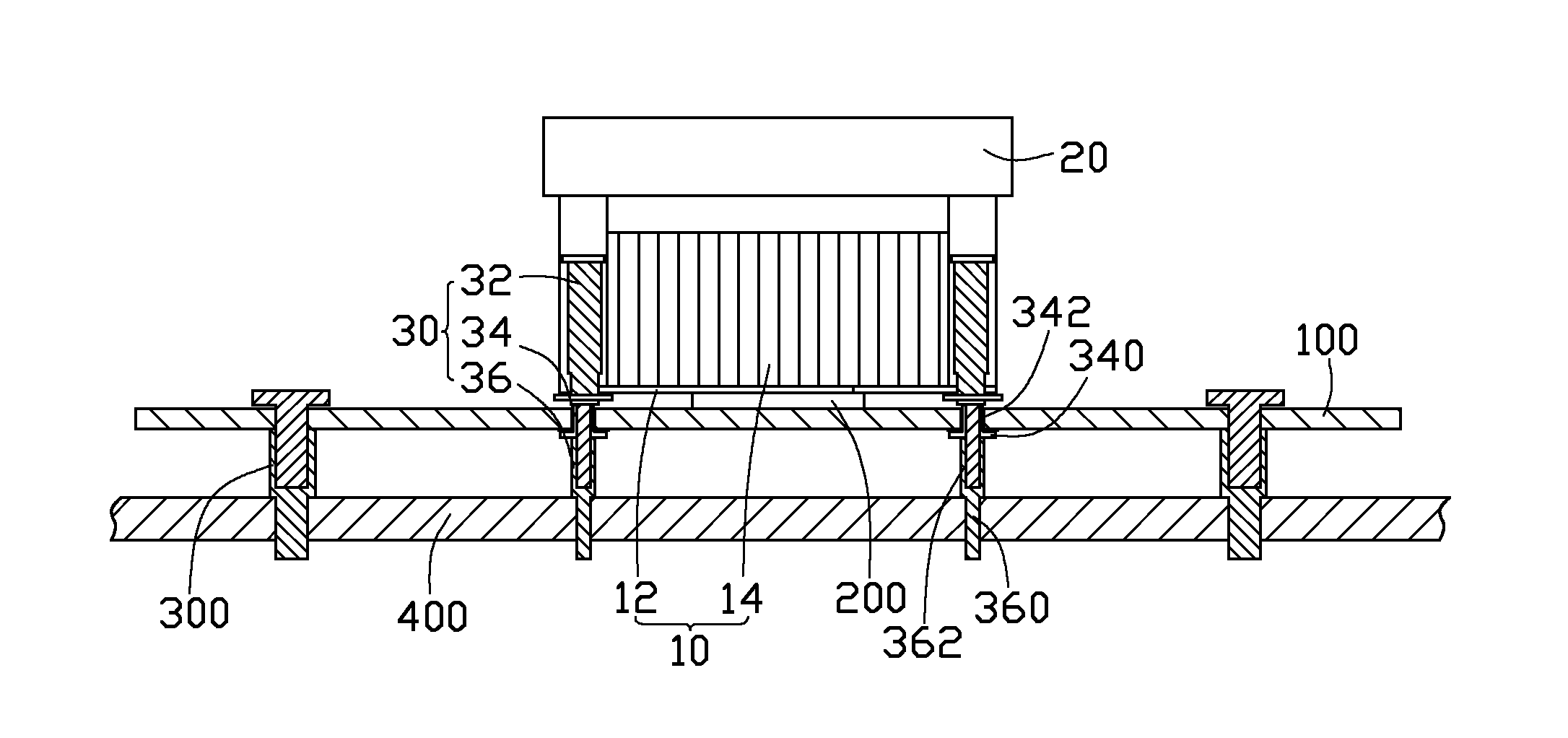 Electronic system and heat dissipation device thereof