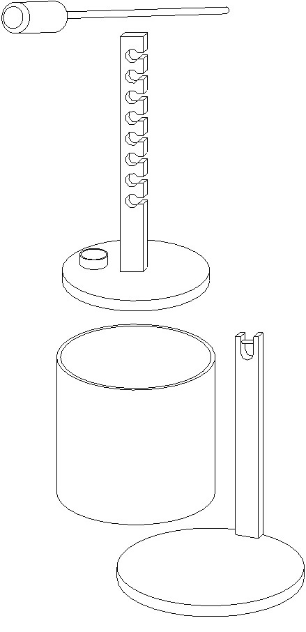 Grease filling pipe device