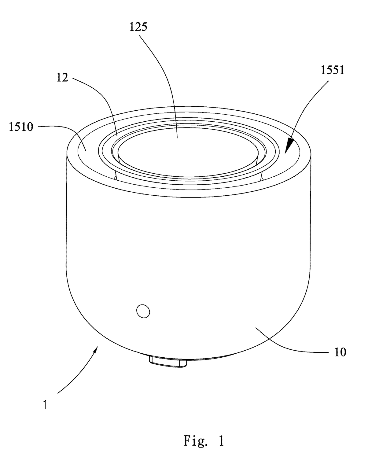 Aroma diffuser using an aroma capsule