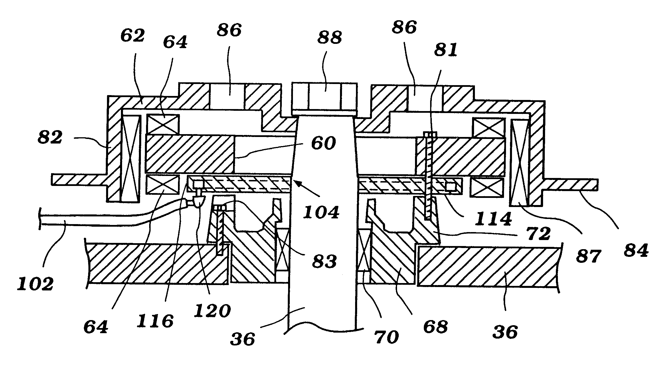 Cooling arrangement for generator