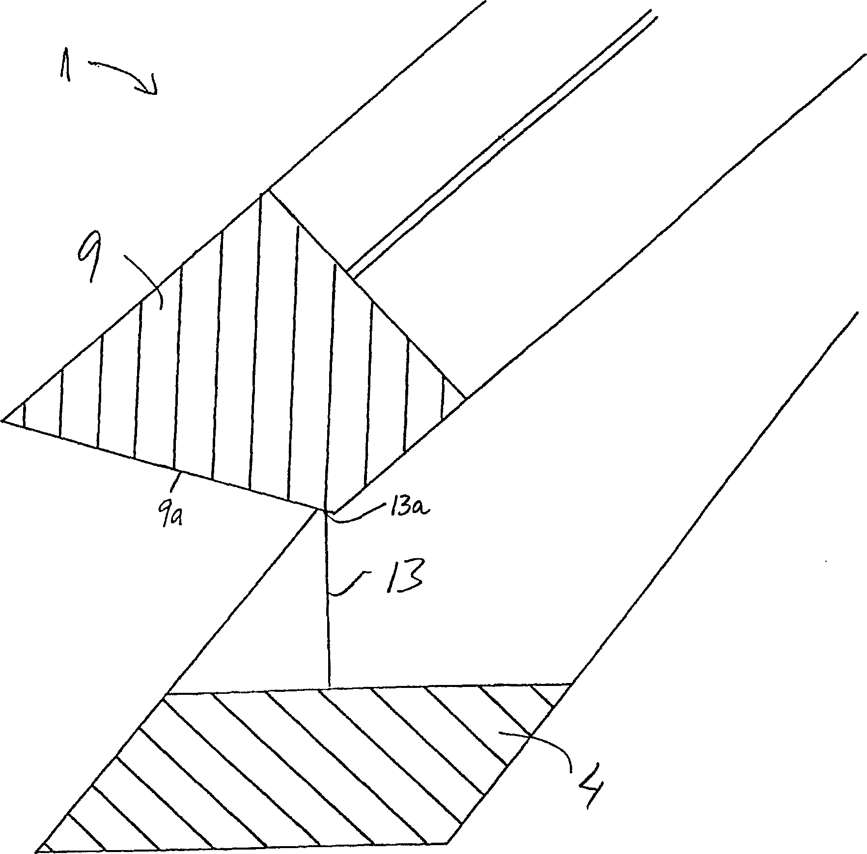 Window with screening arrangement