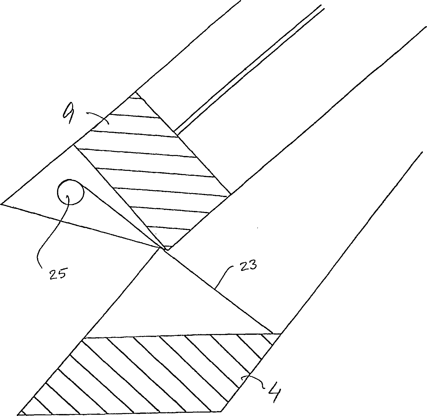 Window with screening arrangement