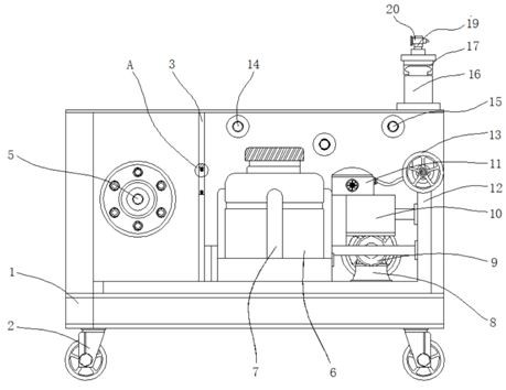 A road paving device using laser positioning for airport maintenance