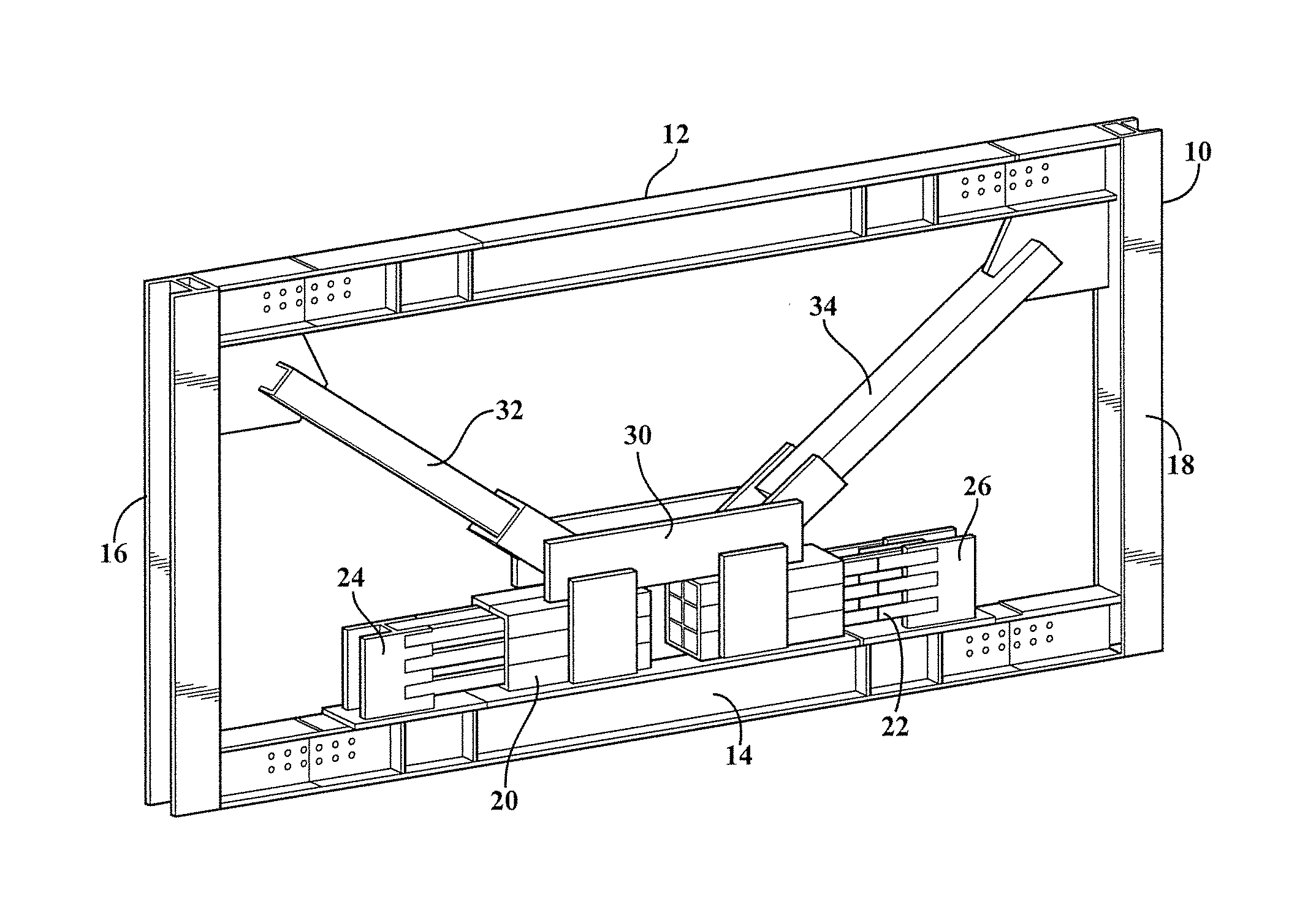 Compressed elastomer damper for earthquake hazard reduction