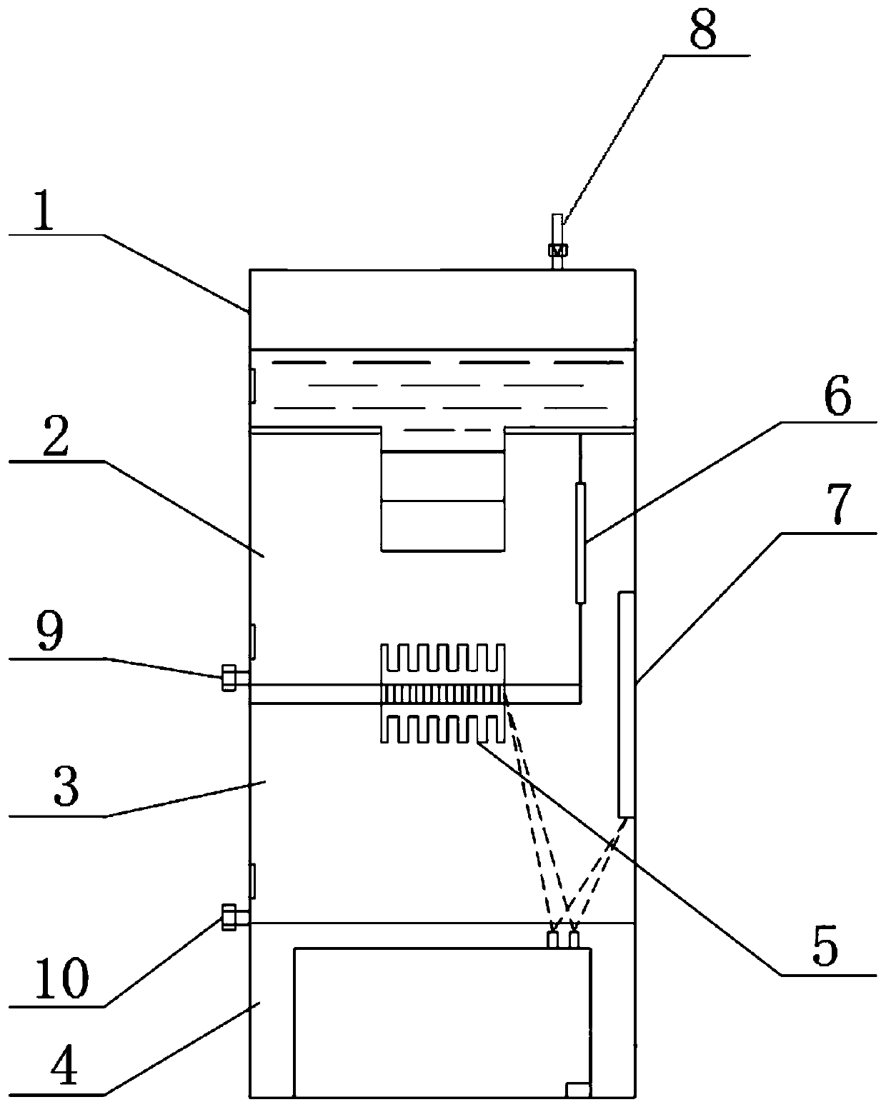 Portable water purification device for drinking and medical purpose