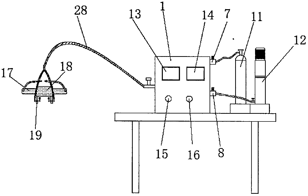 Neonatal respiratory assisting equipment used in pediatric medical treatment