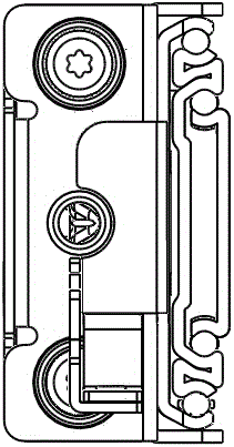 Tool-free mounting mechanism for ultra-thin sliding rail