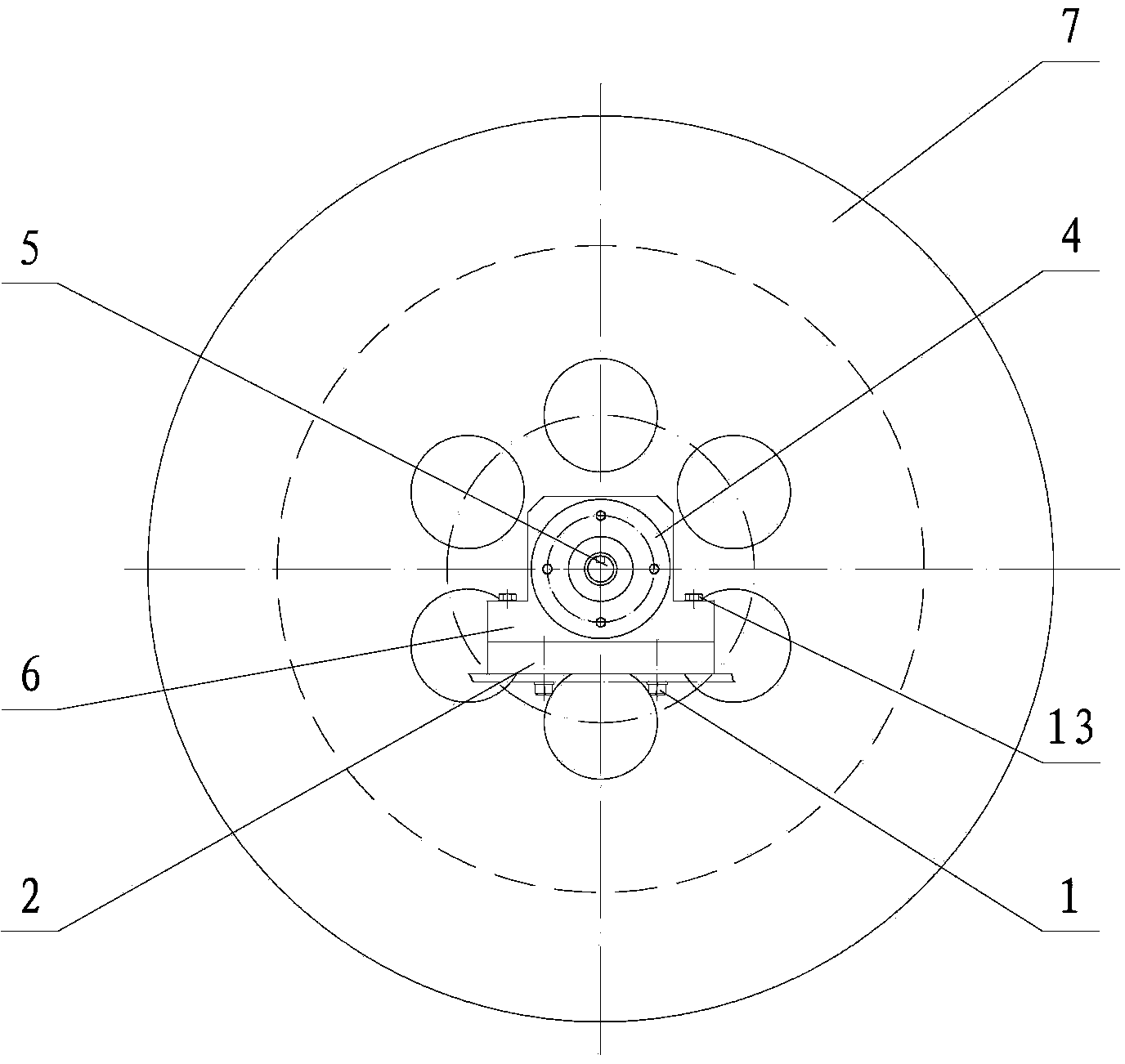 Underwater zero-buoyancy cable winding drum