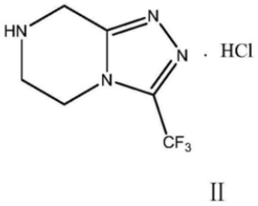 Preparation method of sitagliptin intermediate