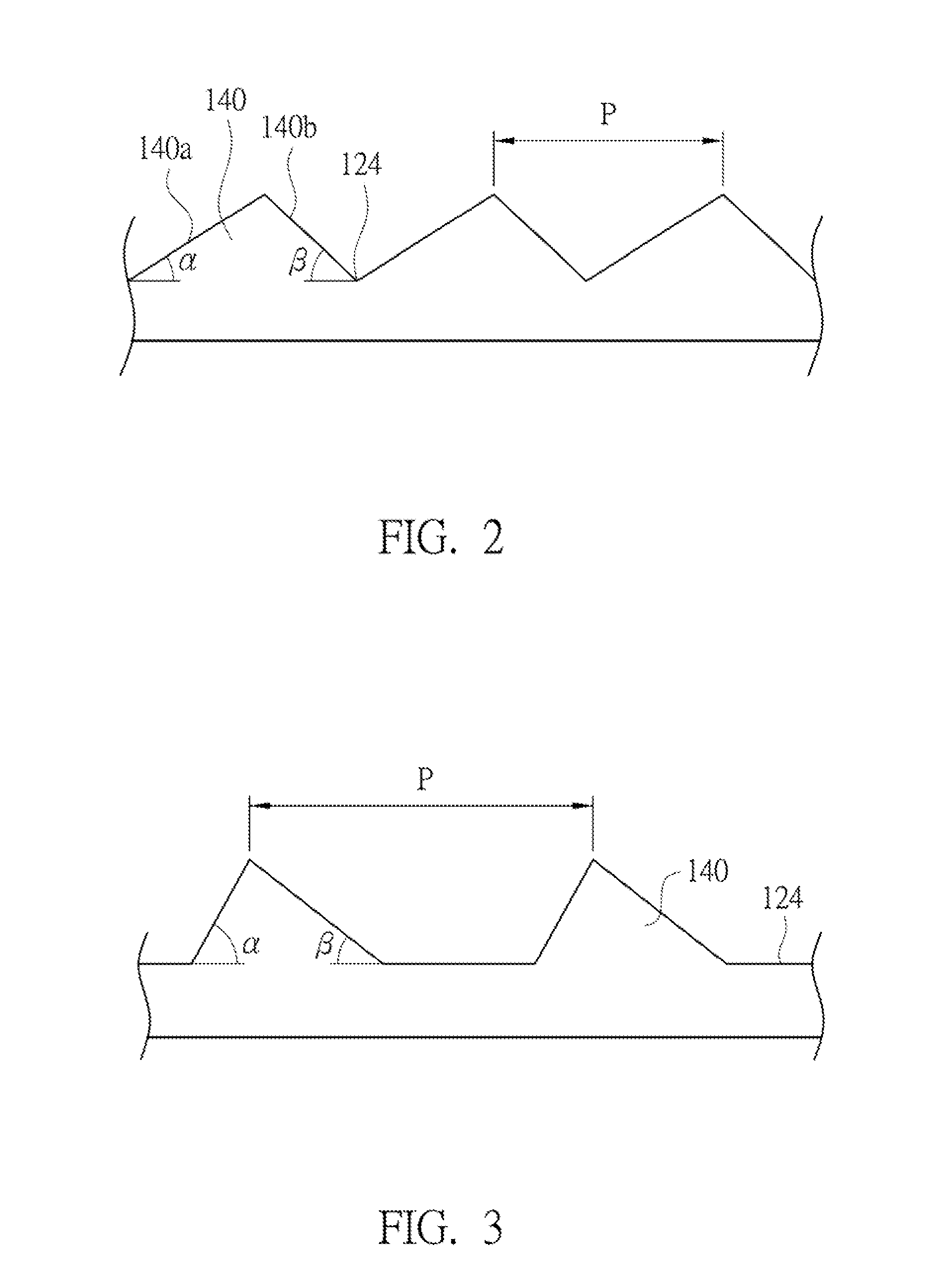 Light guide plate with multi-directional structures