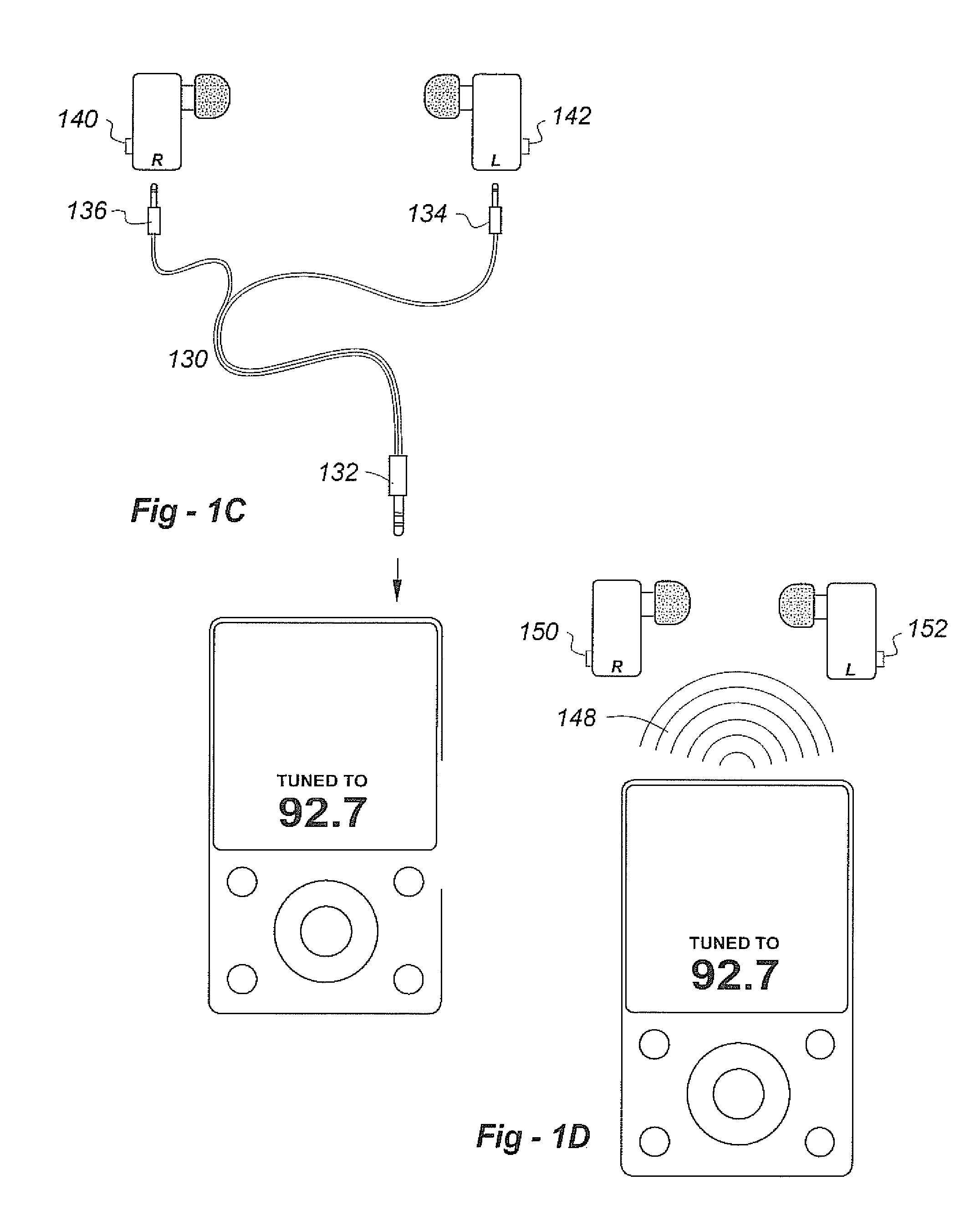 Wireless personal listening system and method