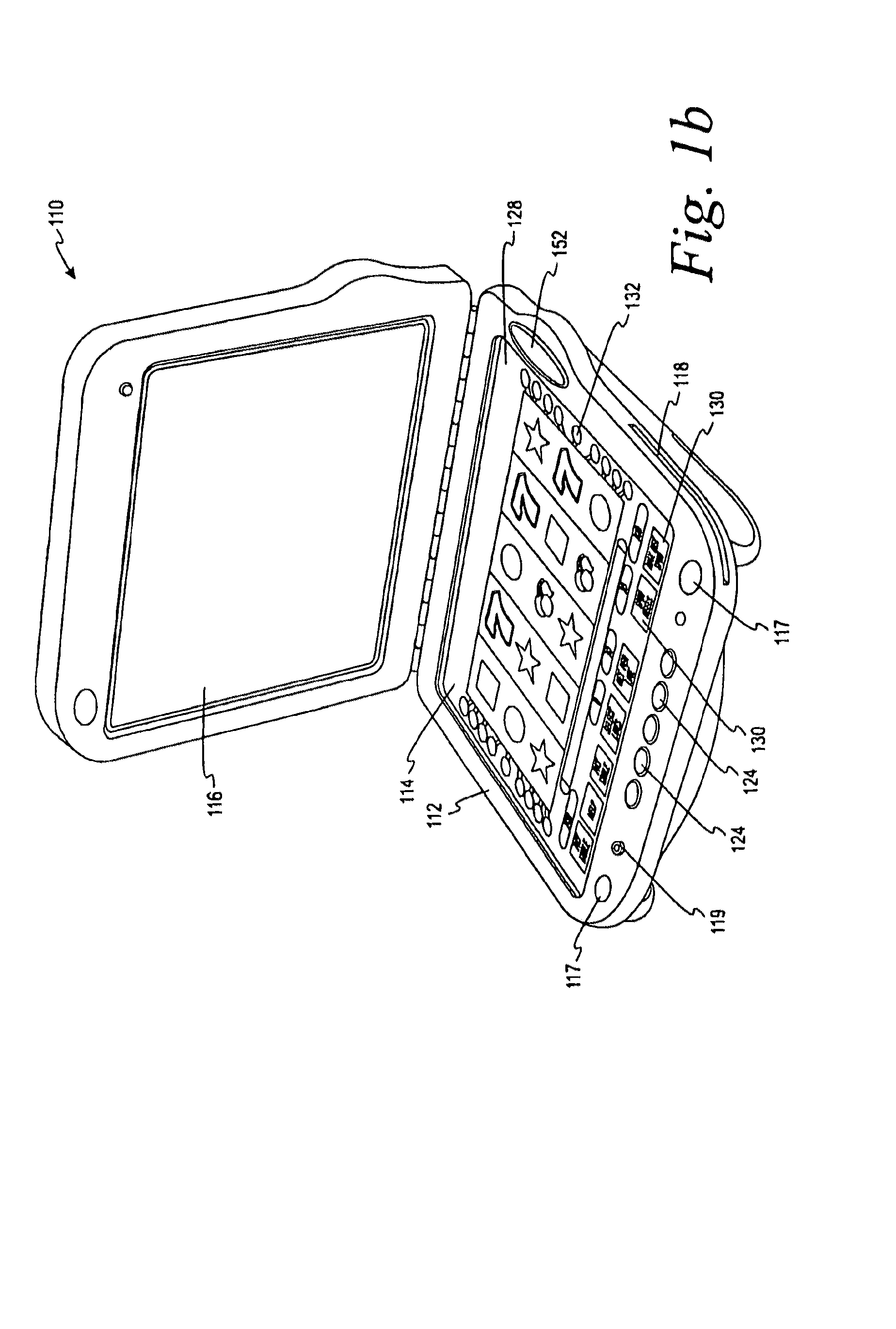 Portable wagering game with vibrational cues and feedback mechanism