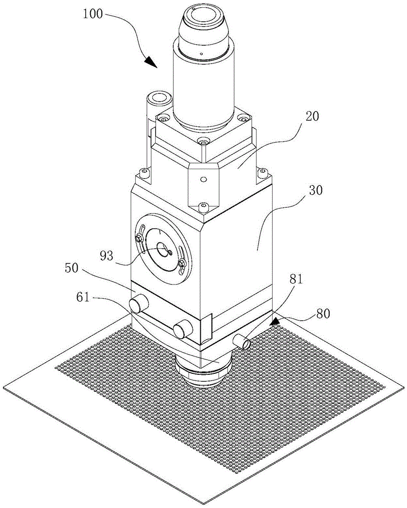 Method for processing hole by laser