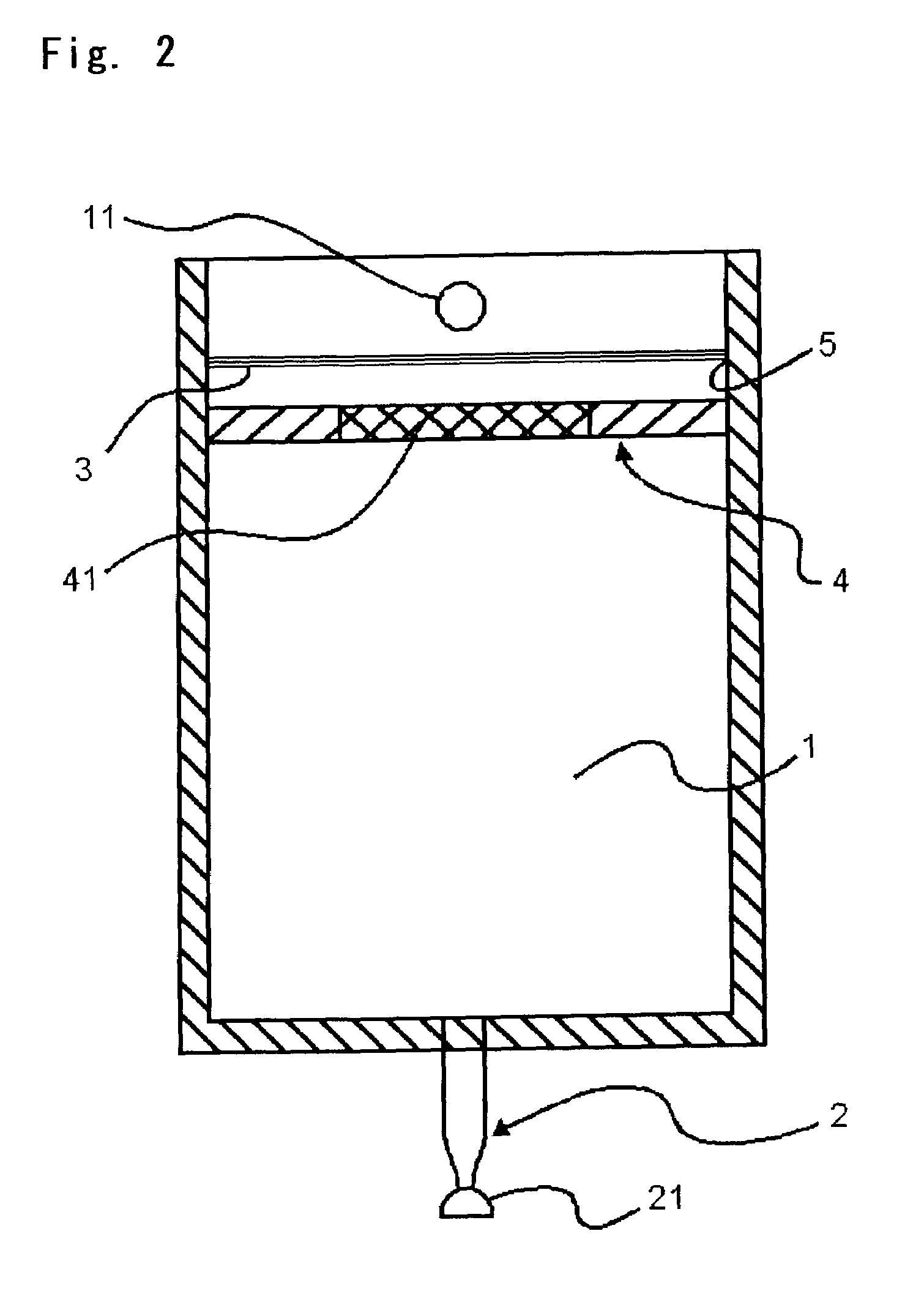 Liquid storage bag