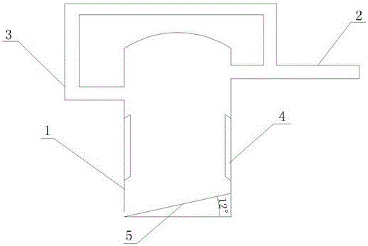 An industrial waste steam condensation device