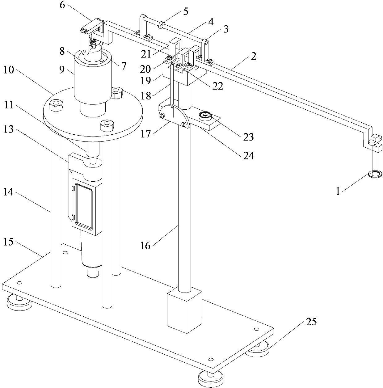 Micro force measuring device