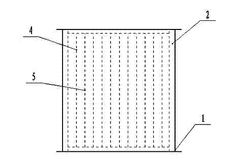 Strip-shaped electrode plate flue gas charging apparatus