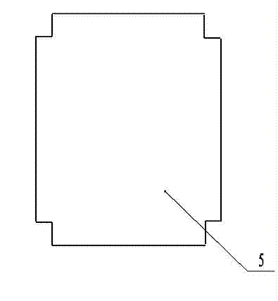 Strip-shaped electrode plate flue gas charging apparatus