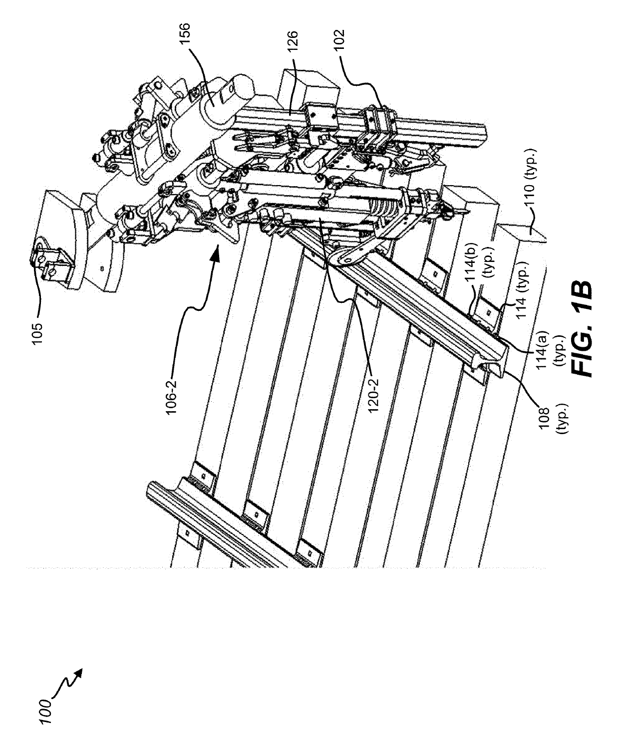 Adaptive railway fastener and anchor installation system