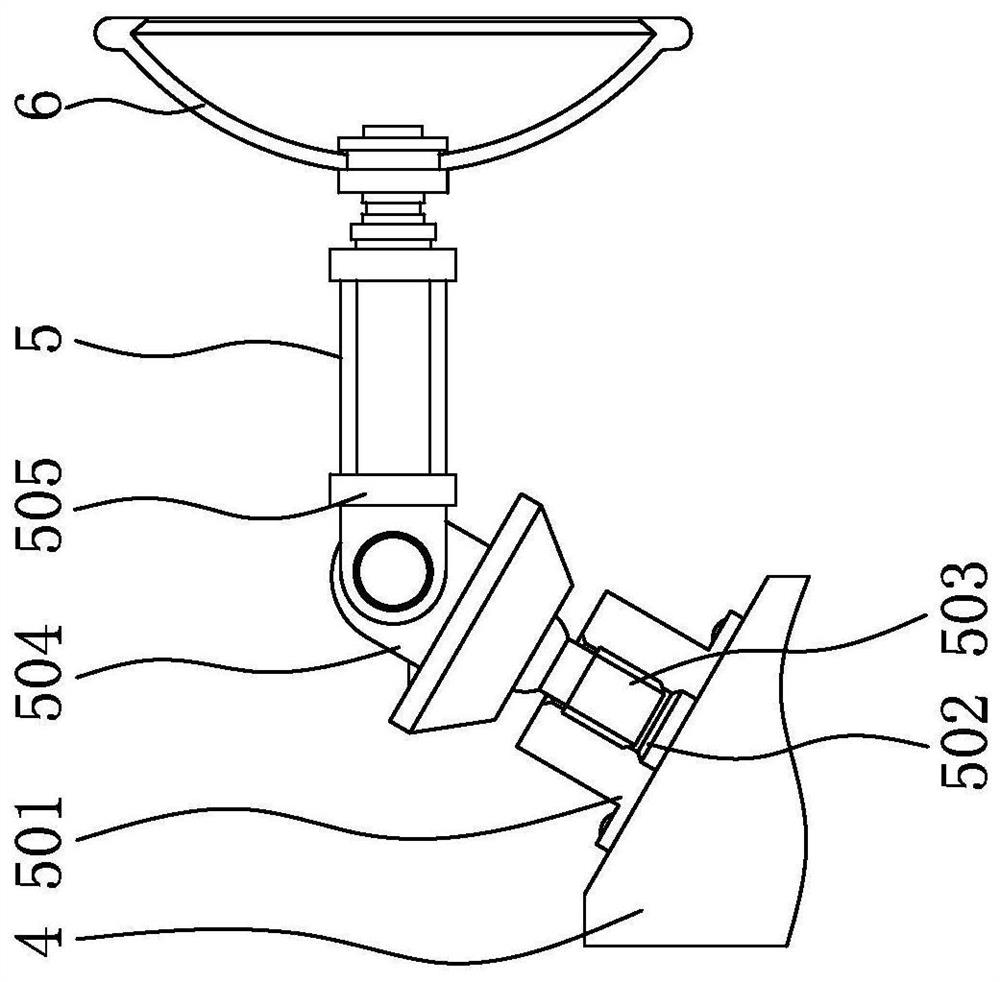 A multi-angle sealing detection device for ship production