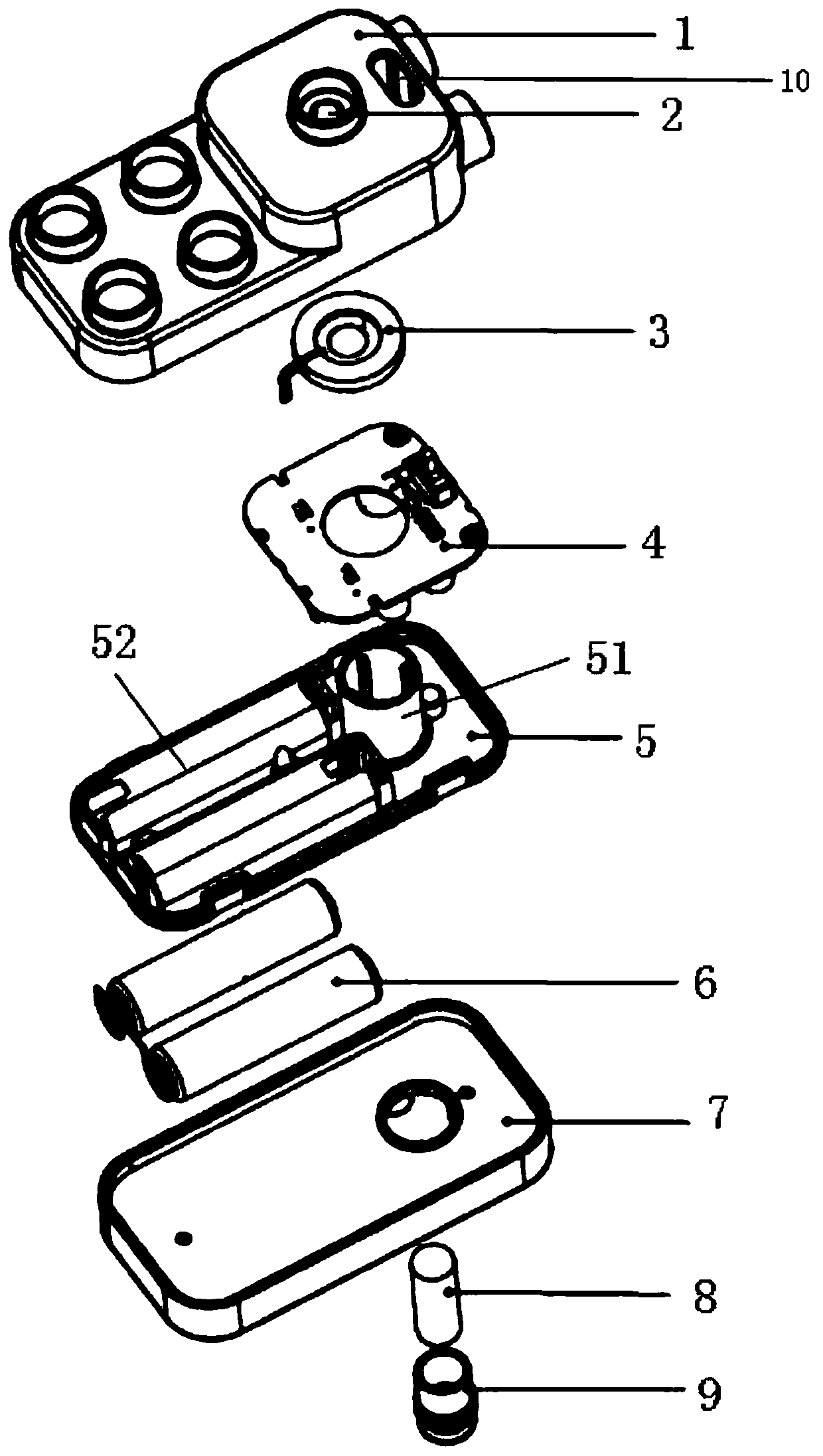 Spray building block