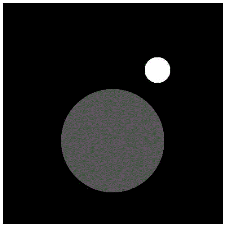 A dual-energy CT image iterative reconstruction method