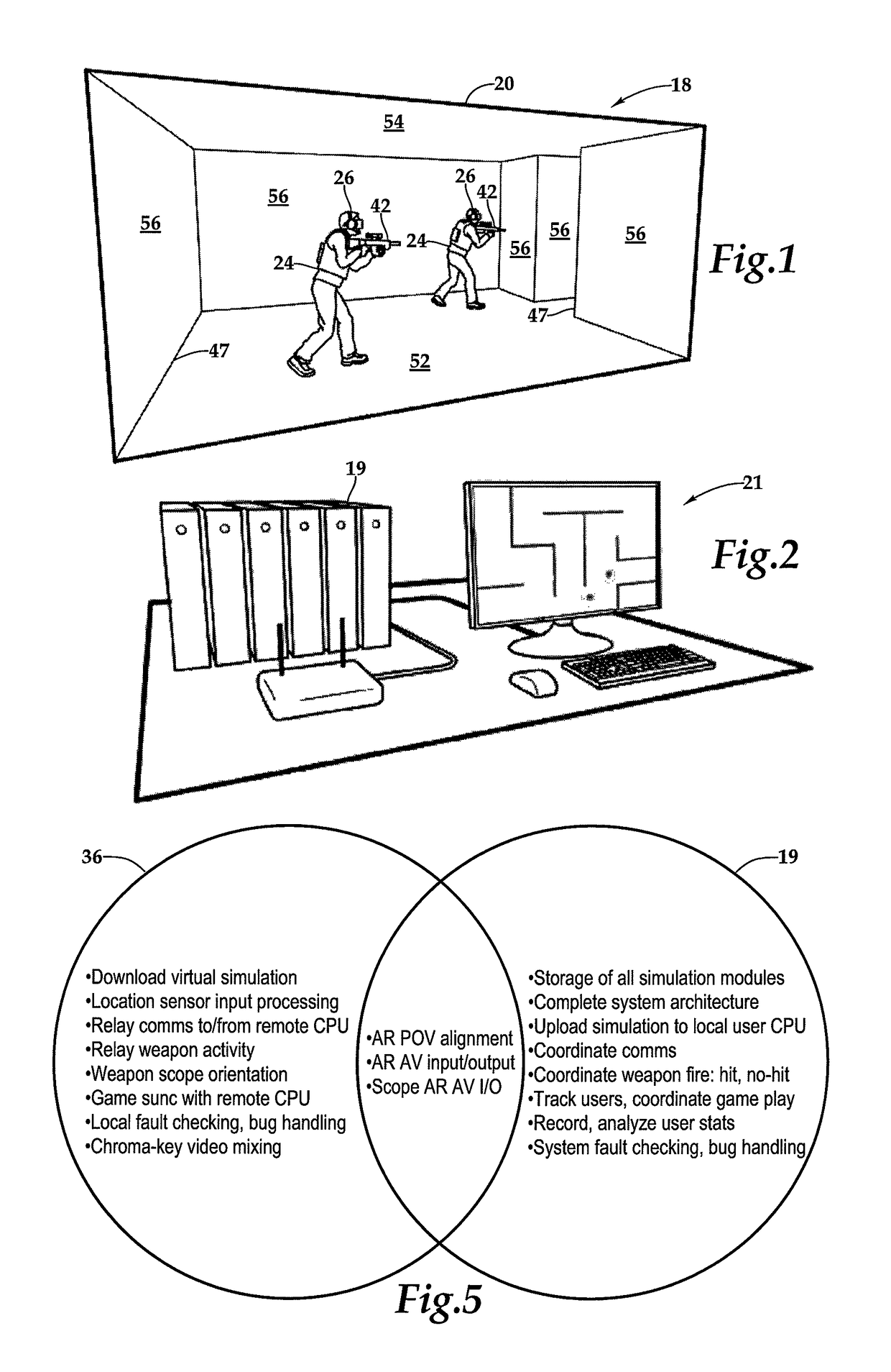 Augmented reality simulator