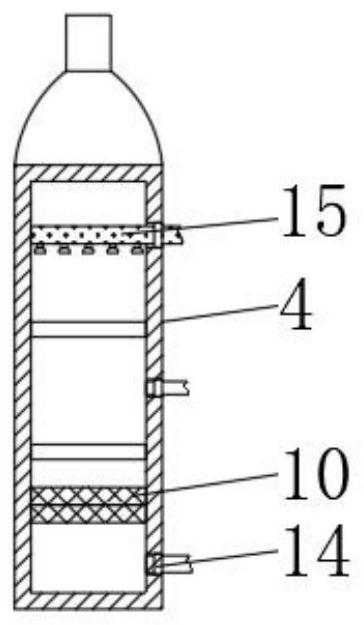 Regeneration production line for waste sulfuric acid containing high-concentration organic matters