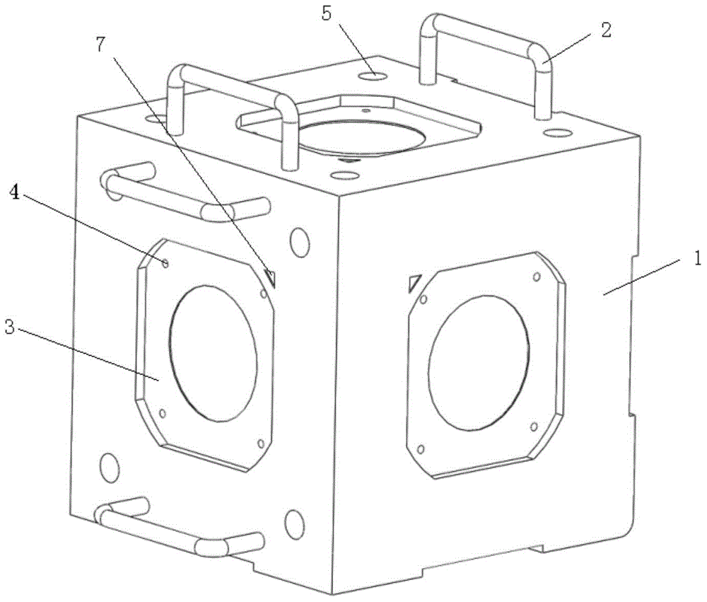 Tooling and test method for fiber optic gyroscope vibration test