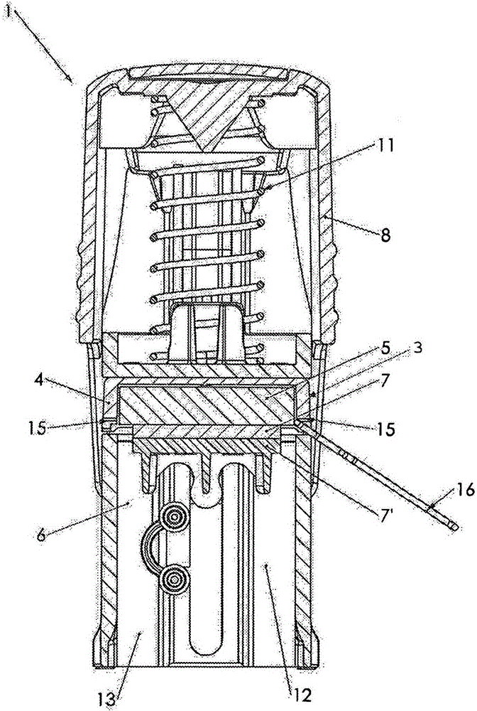 Inkpad holder for self-inking stamp and device and method for producing the same