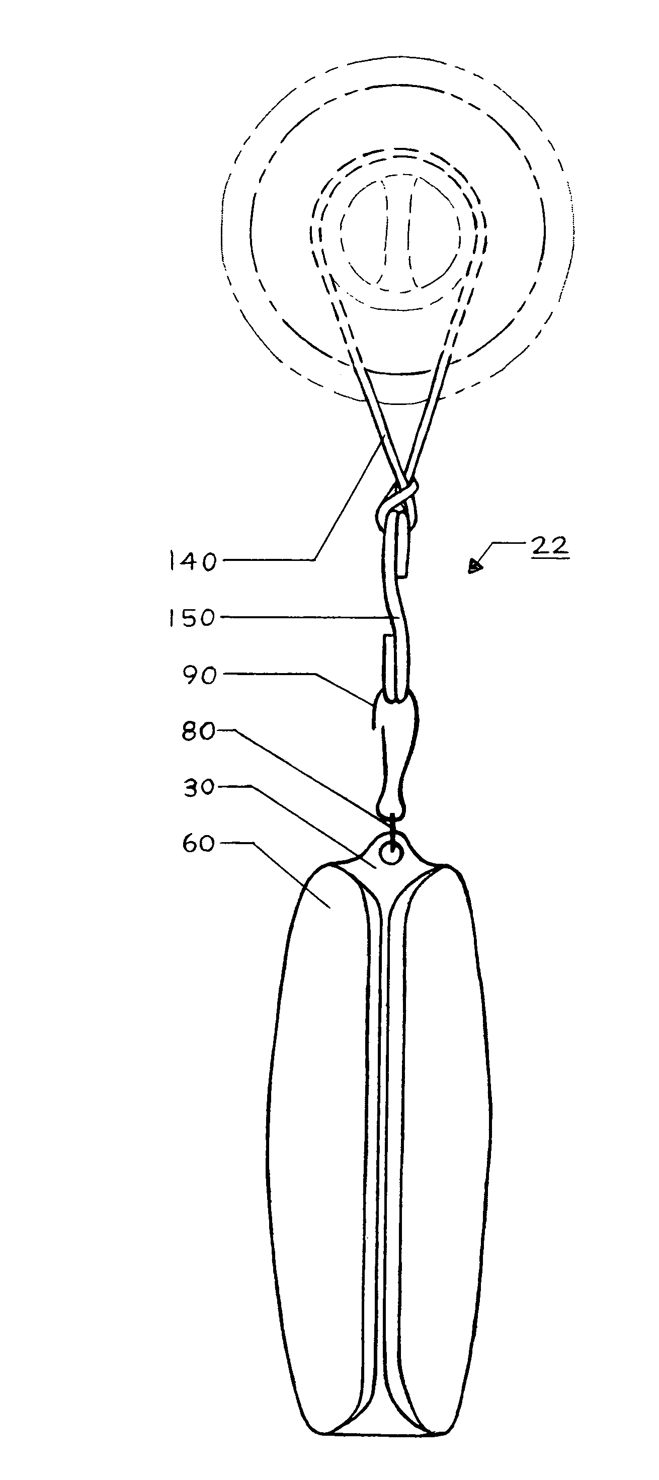 Ergonomic handle to carry plastic shopping bags