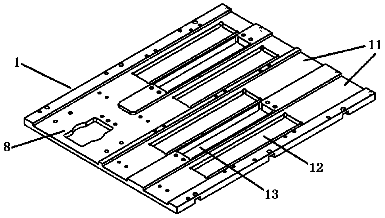 A nozzle support device and a character jet printing machine with the nozzle support device