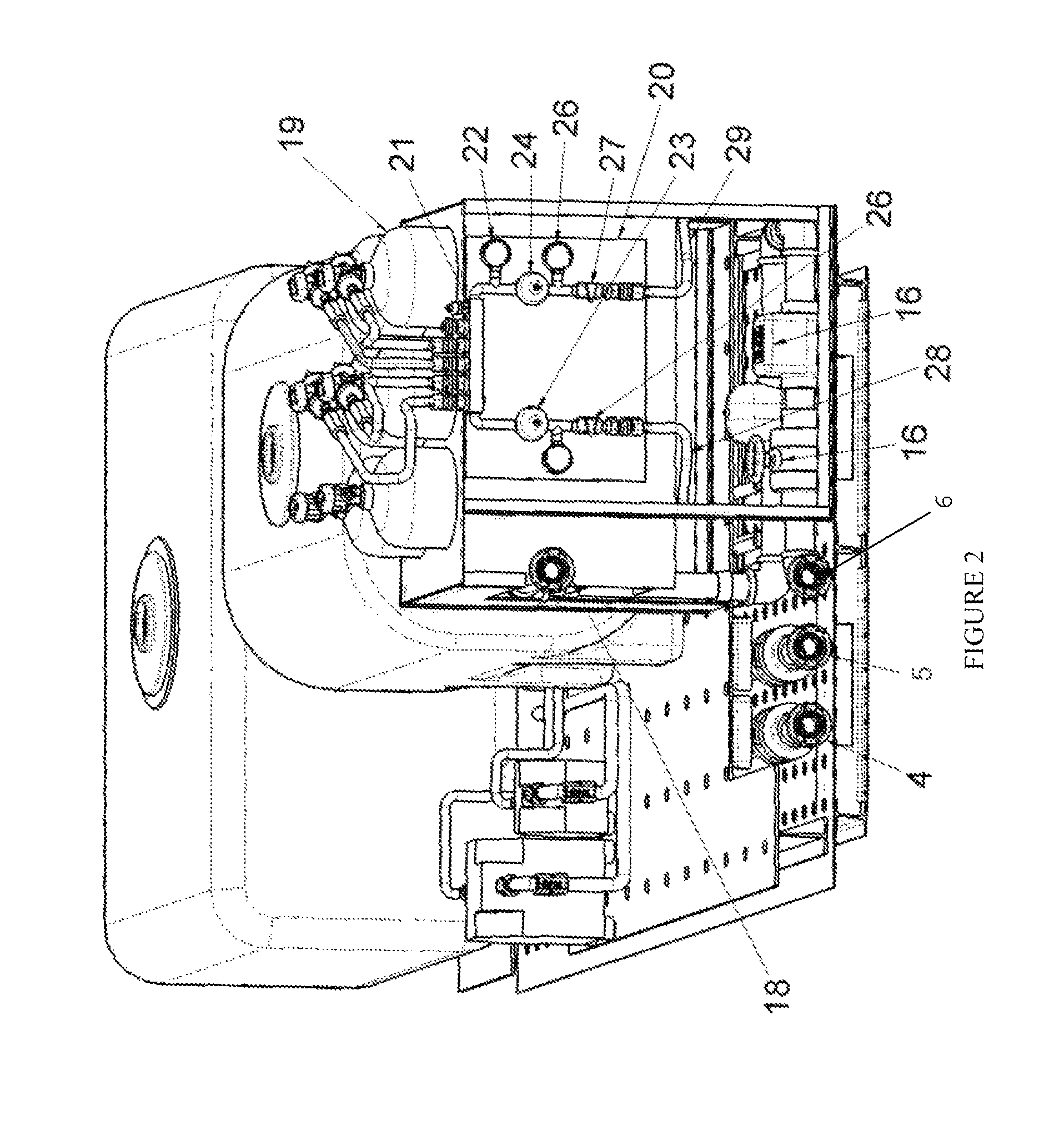 Method of, and apparatus for the dispensing of decontaminants and fire suppressant foam