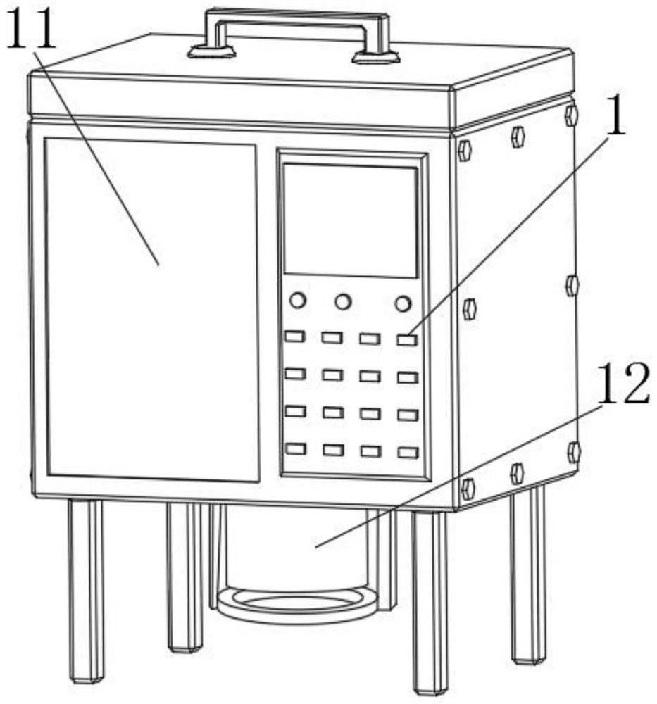 Gas-driven biological cell engineering incubator and use method thereof