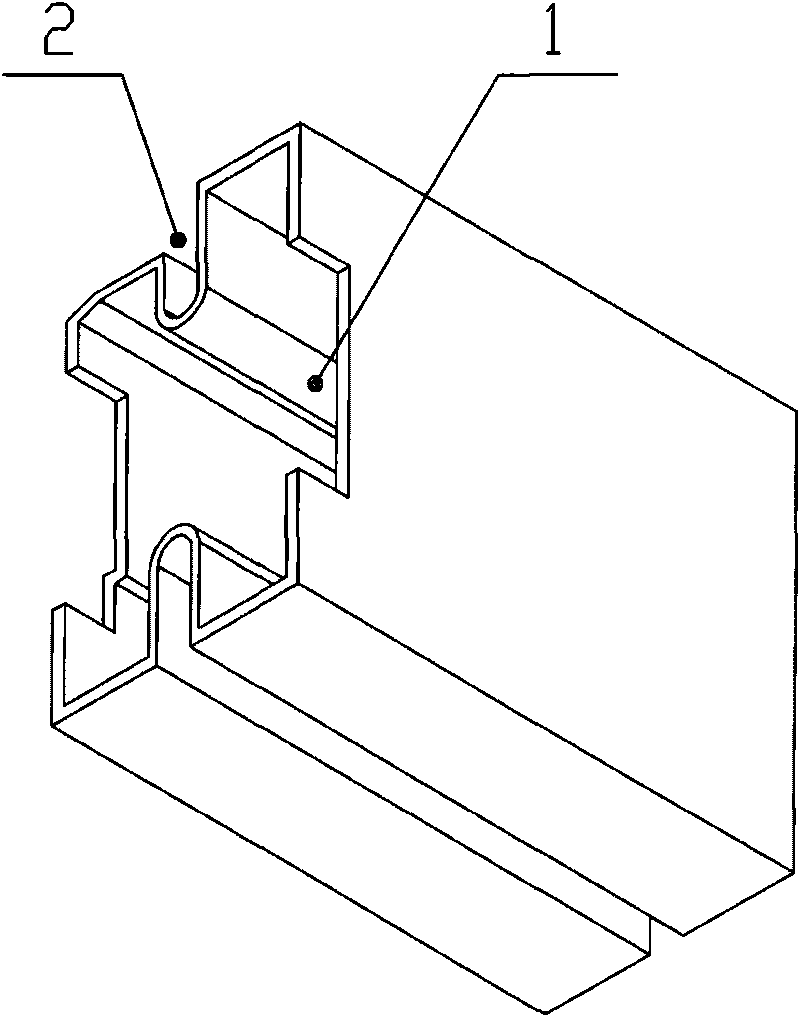 Double-opening spout for dodging chip element