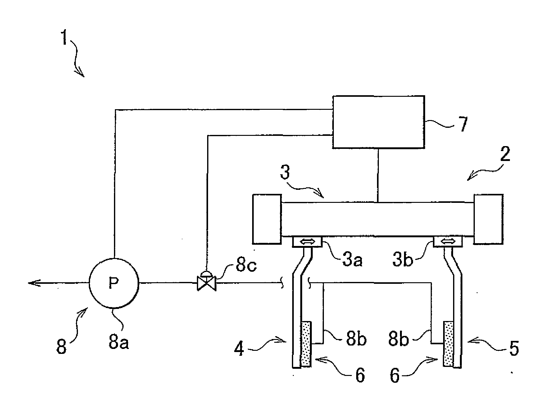 Grasping apparatus having bag members filled by a granular substance