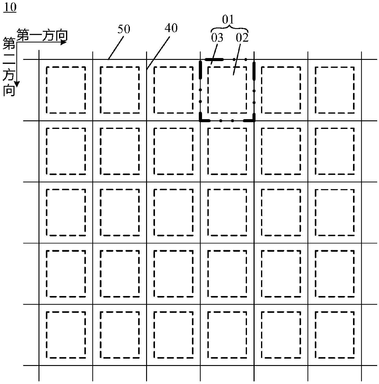 Array substrate, touch display panel and touch display device