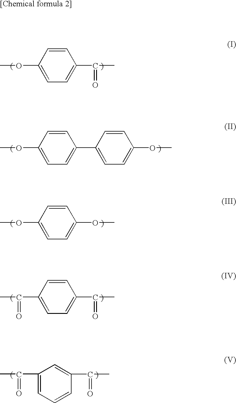 Liquid crystalline polyester fiber and process for production of the same