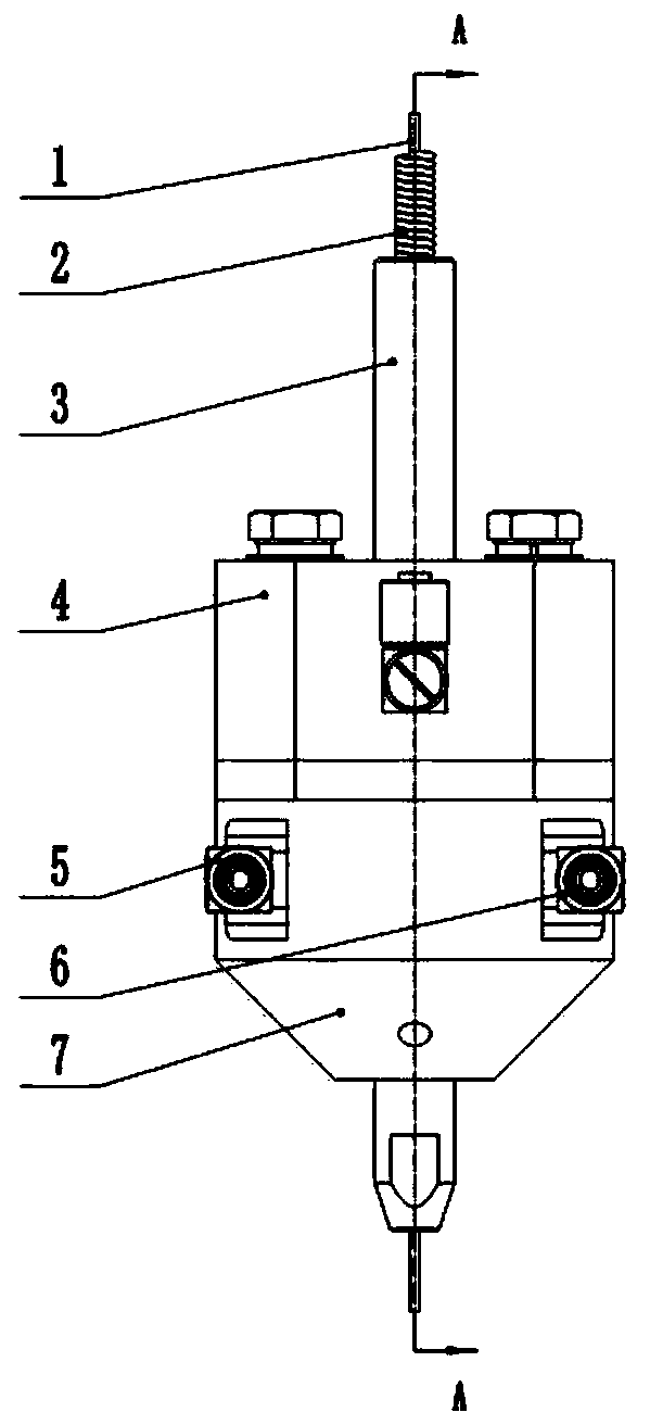 Wire laser cladding hot wire device