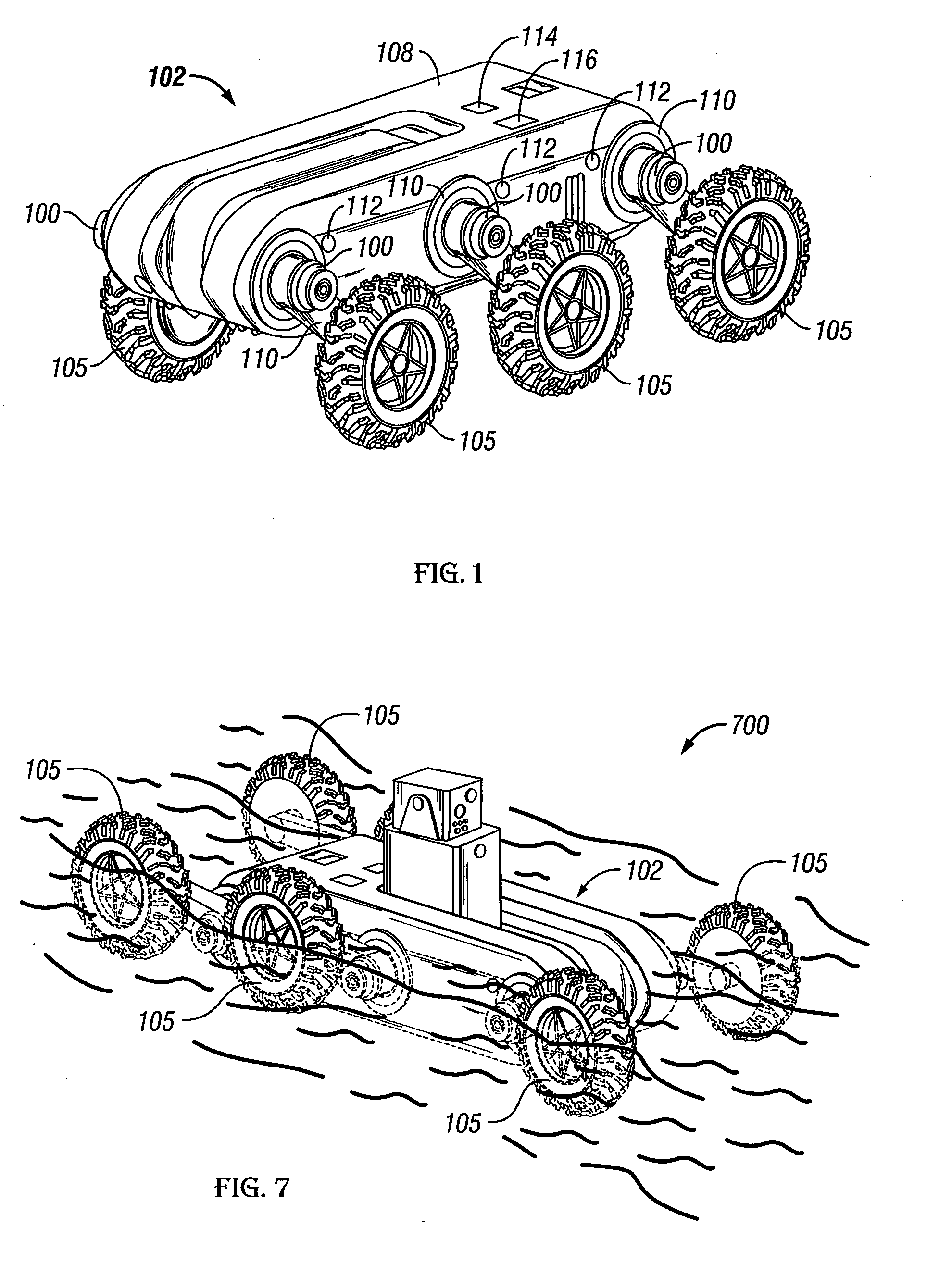 Articulated vehicle suspension system shoulder joint