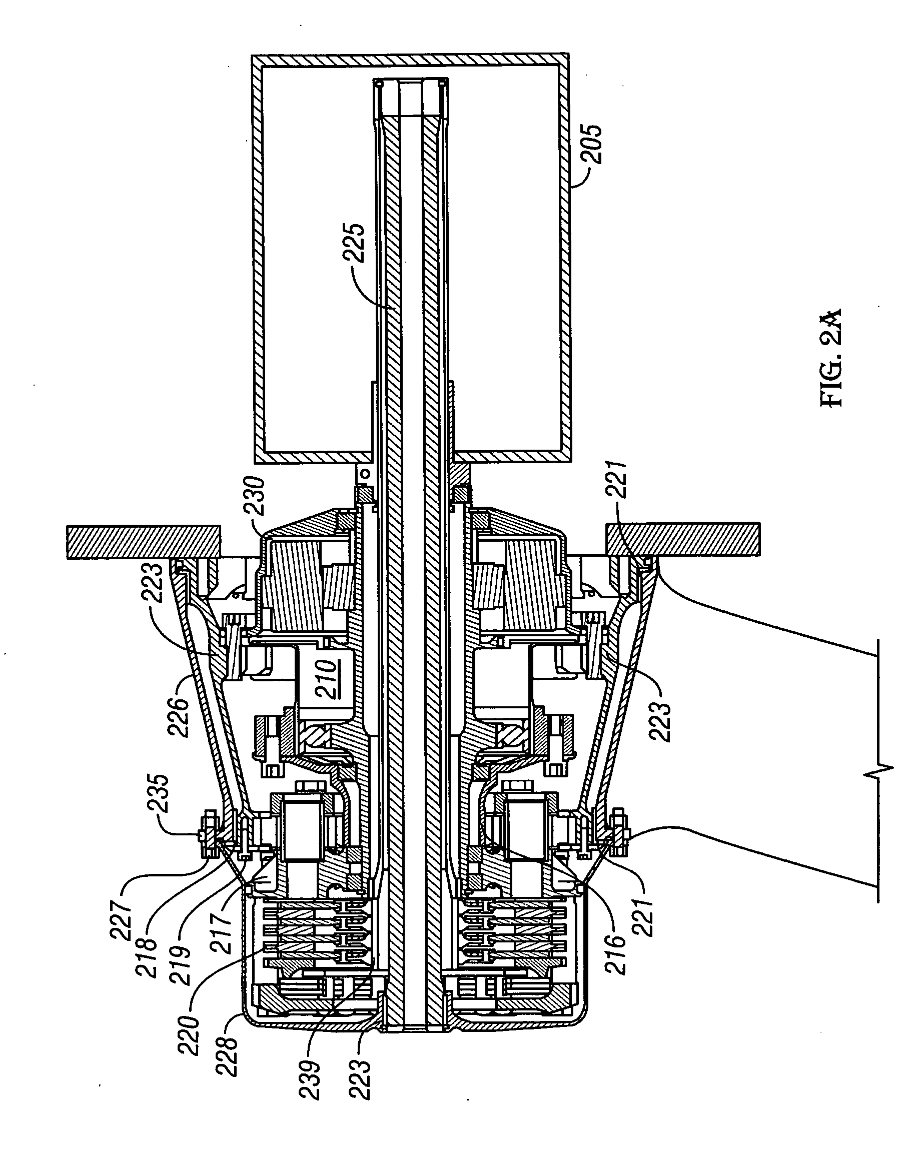 Articulated vehicle suspension system shoulder joint