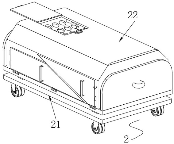 Collecting device of screening device for garbage disposal