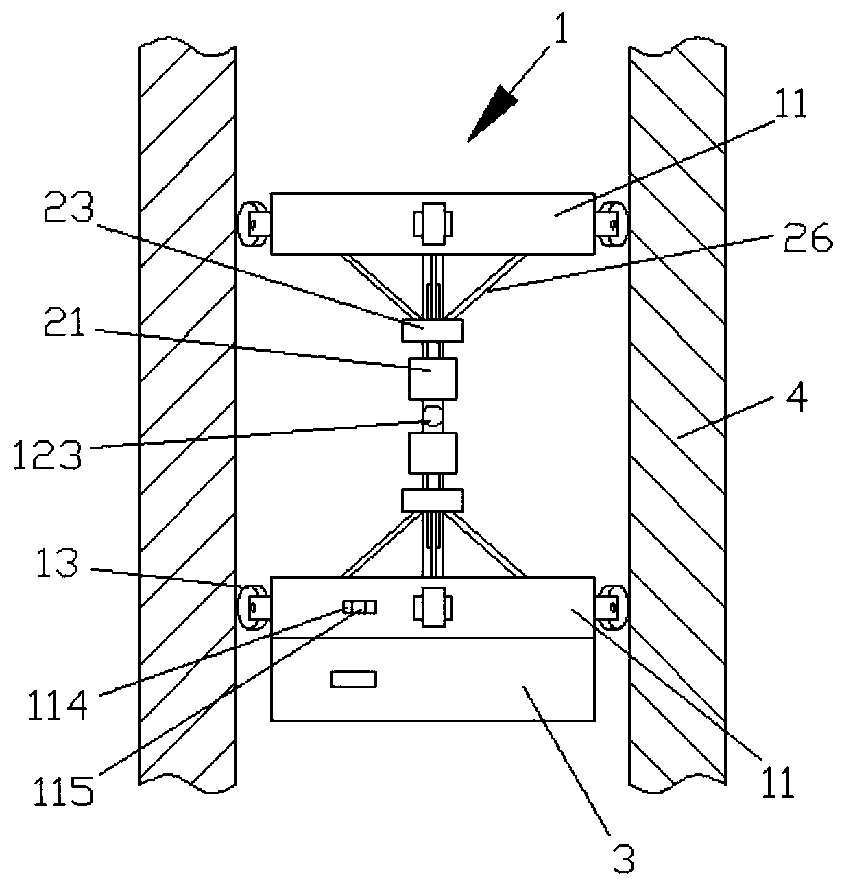 Pulley suitable for laying cable bent pipes