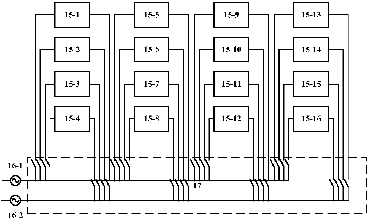 Fast charging device for storage battery system and water cooling system thereof