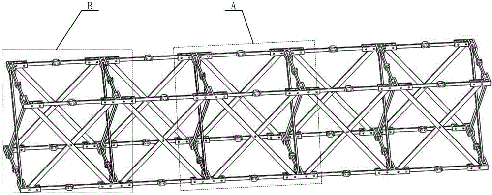 Torsional spring driven shear fork extending arm