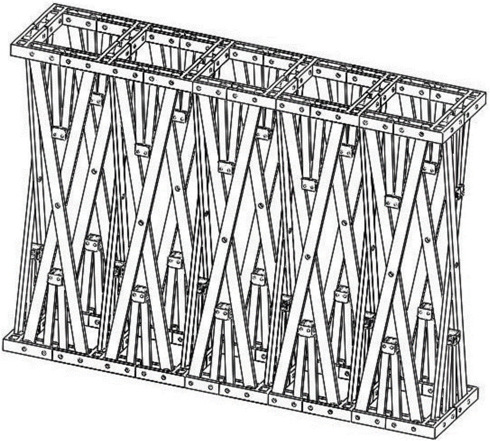 Torsional spring driven shear fork extending arm